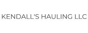 Kendall's Hauling LLC. Logo