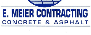 E Meier Contracting Concreate and Asphalt logo